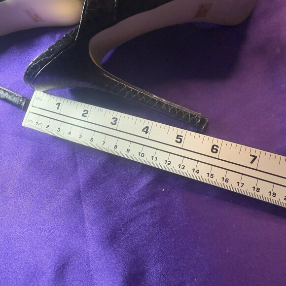 📌Joey O Mary Jane Stiletto  5.5"Heel Open Toe Slip-On Sandals w/ Platform 9.5 M - Picture 8 of 16